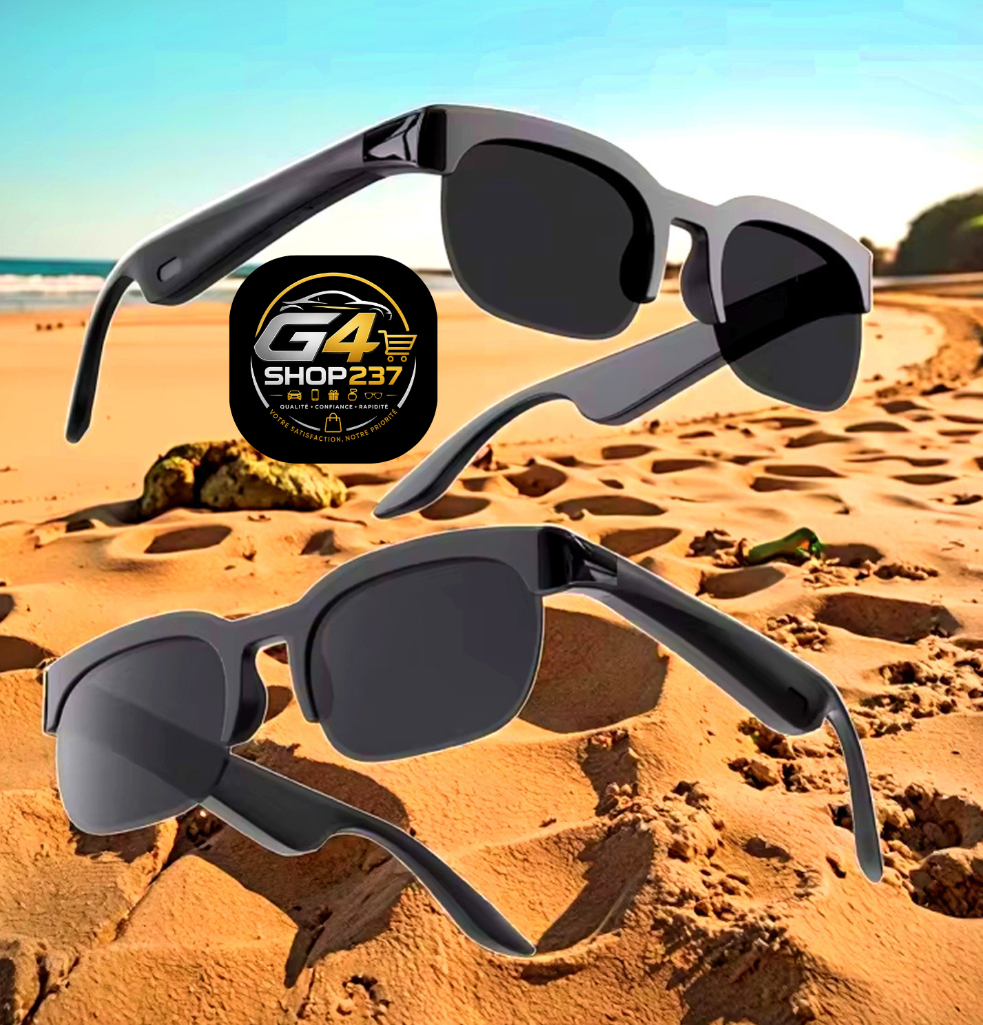 Lunettes Audio Bluetooth XG89 — Son Ouvert